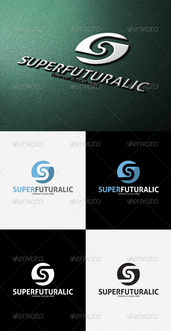 GraphicRiver Super Futuralic S Letter Logo 3291483 GraphicRiver Super Futuralic S Letter Logo 3291483