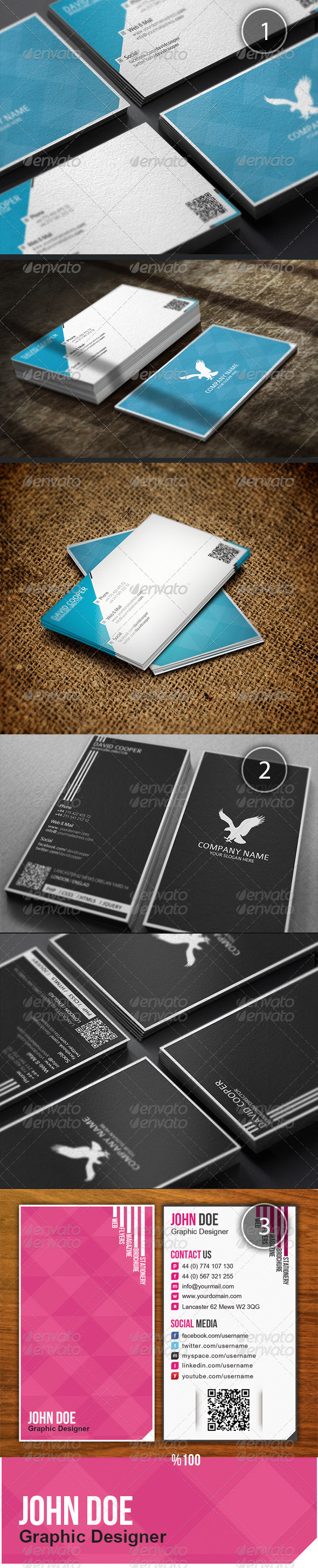 GraphicRiver Business Card Bundle 2 3292280 GraphicRiver Business Card Bundle 2 3292280