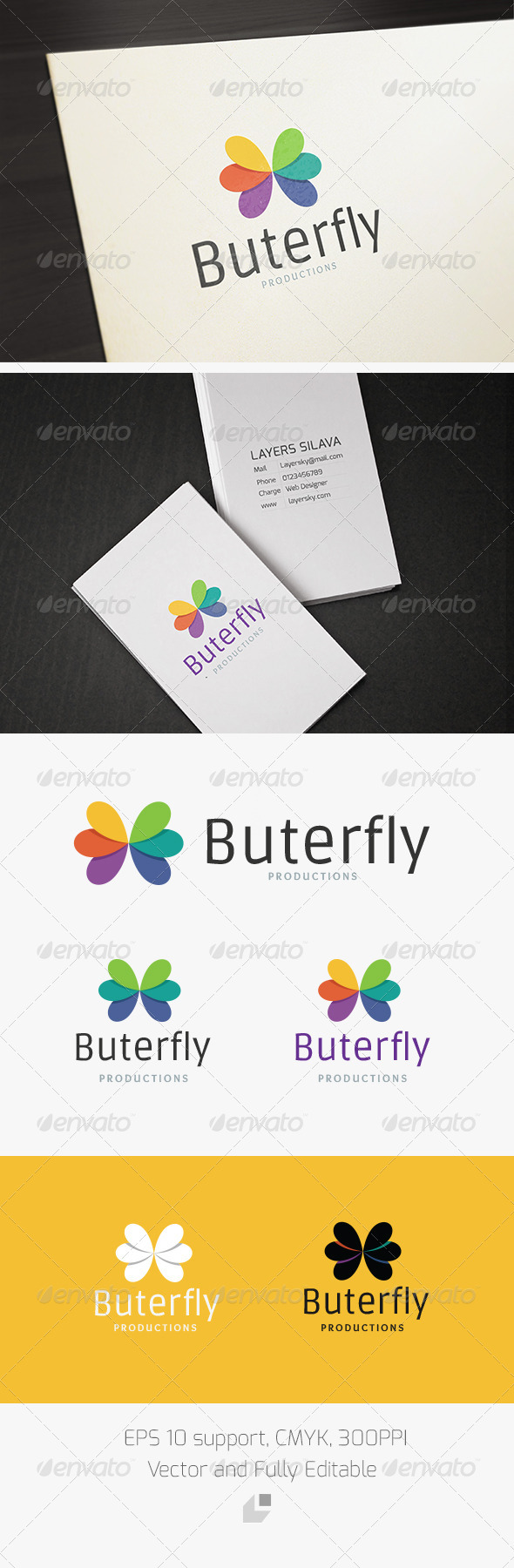 GraphicRiver Butterfly Logo 3284800 GraphicRiver Butterfly Logo 3284800