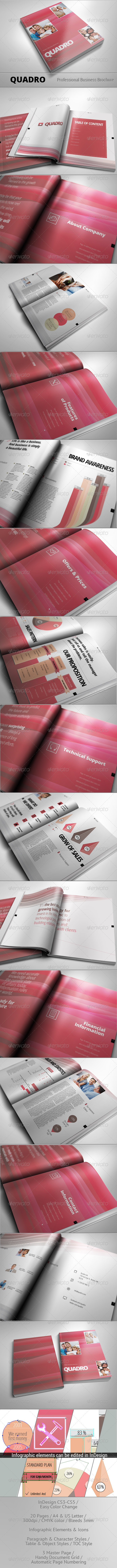 GraphicRiver QUADRO Modern Business Brochure 3299648 GraphicRiver QUADRO Modern Business Brochure 3299648