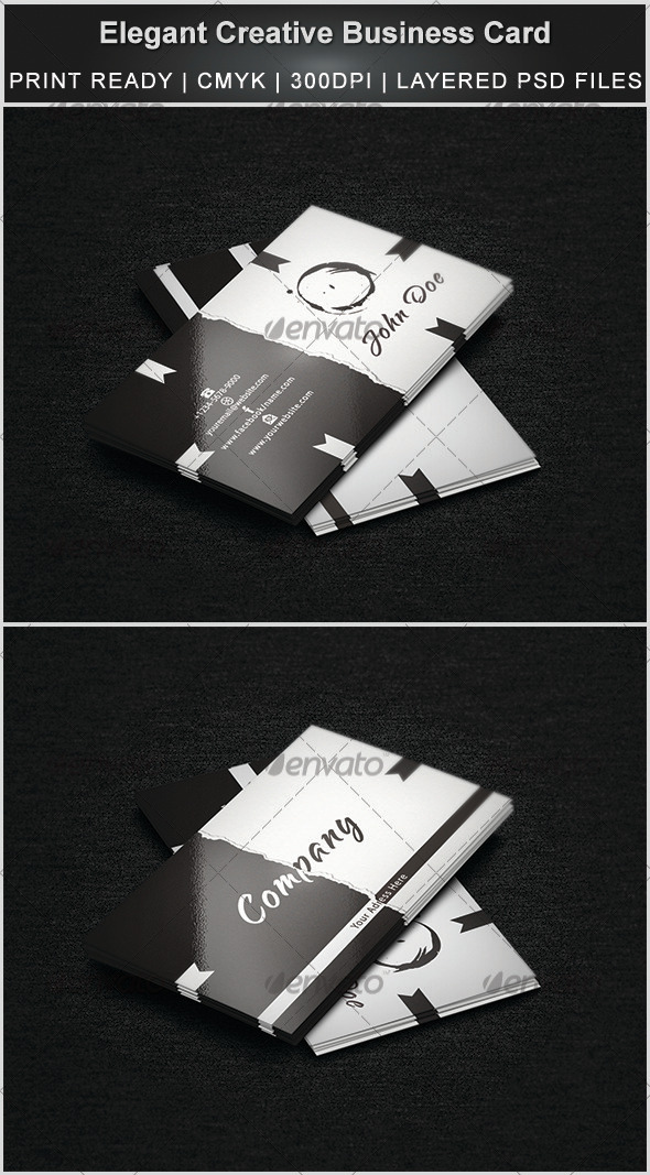 GraphicRiver Elegant & Creative Business Card 3302577 GraphicRiver Elegant & Creative Business Card 3302577