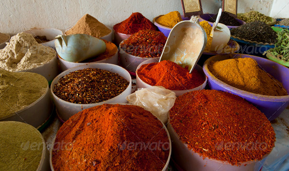 Spice market - Stock Photo - Images