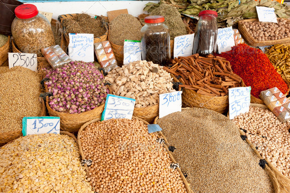 Spice market - Stock Photo - Images