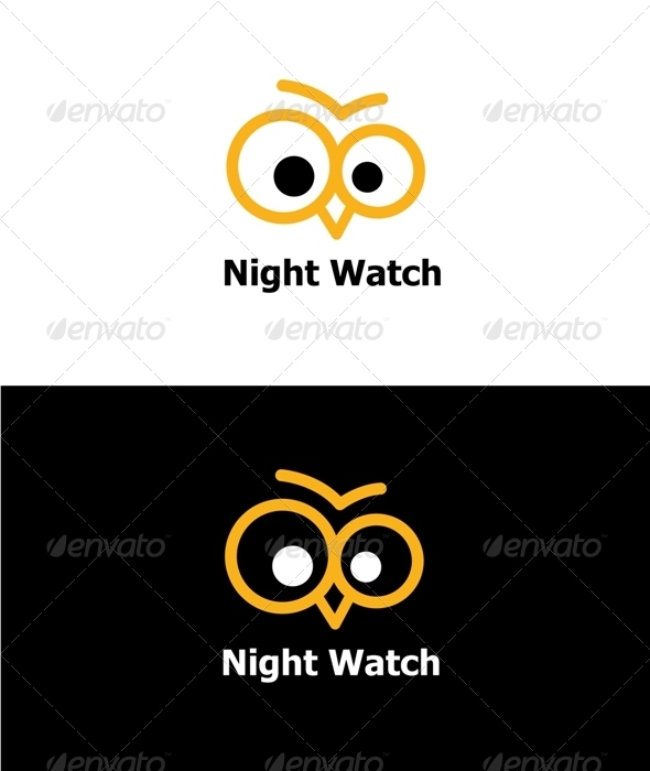 GraphicRiver Night Watch Logo 3306700 GraphicRiver Night Watch Logo 3306700