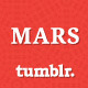 Mars Tumblr Theme - ThemeForest Item for Sale