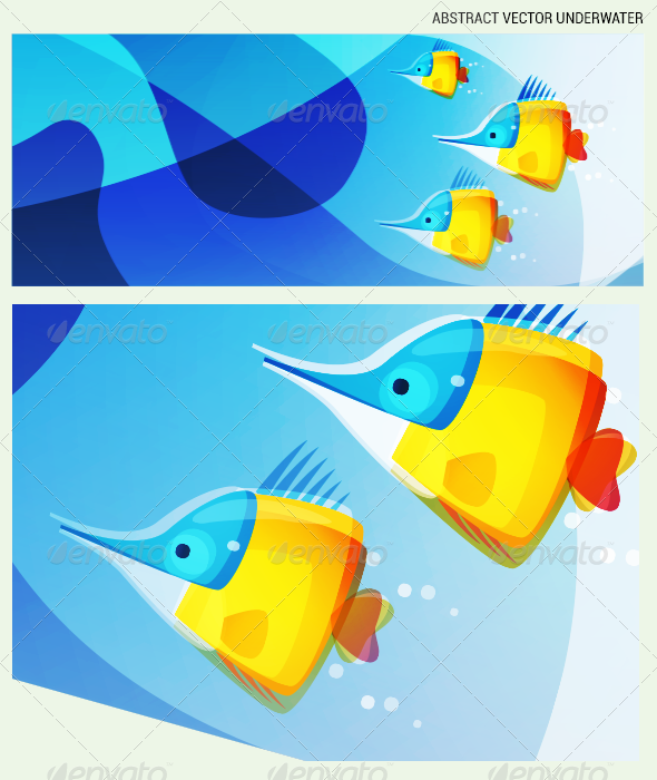 GraphicRiver Abstract Underwater Scape 3308968 GraphicRiver Abstract Underwater Scape 3308968