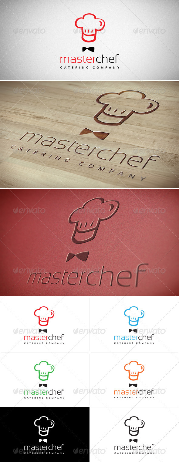 GraphicRiver Master Chef Logo 3310284 GraphicRiver Master Chef Logo 3310284