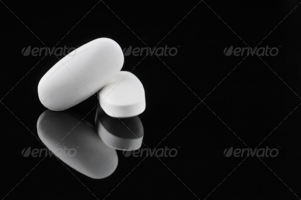Pills isolated - Stock Photo - Images