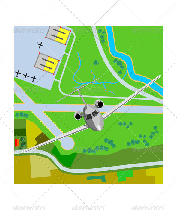GraphicRiver Commercial Jet Plane Airline Ret 3326841 GraphicRiver Commercial Jet Plane Airline Ret 3326841