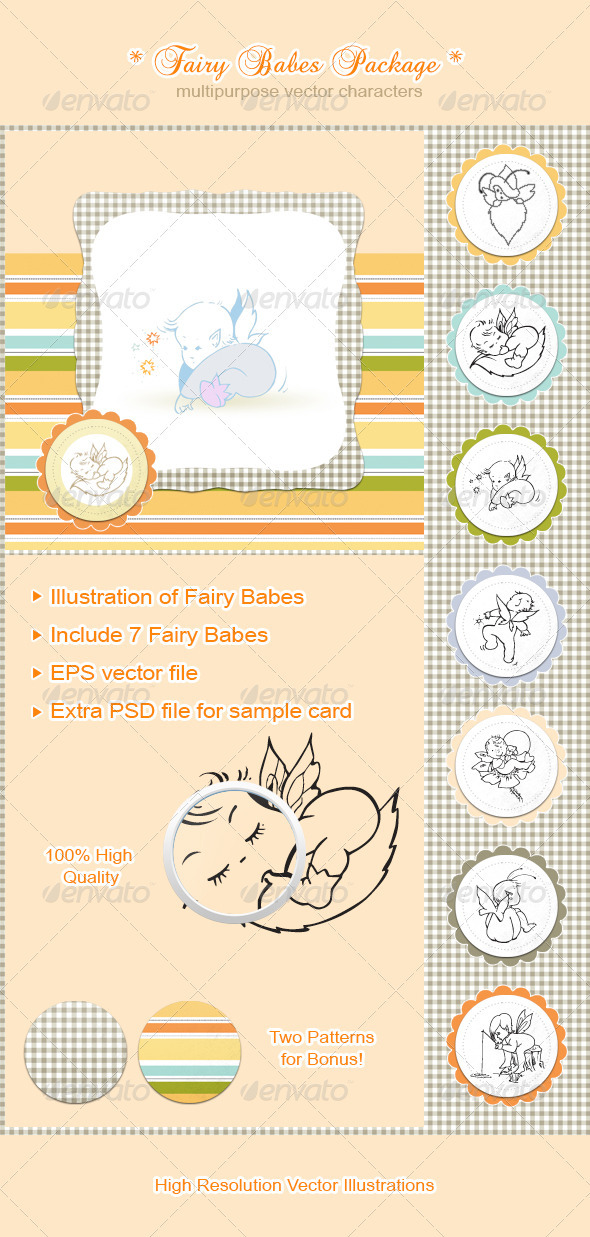 GraphicRiver Fairy Babes Package 3327150 GraphicRiver Fairy Babes Package 3327150
