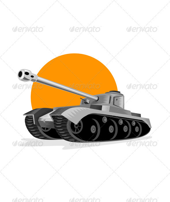 GraphicRiver World War Two Panzer Battle Tank 3331256 GraphicRiver World War Two Panzer Battle Tank 3331256