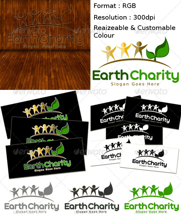GraphicRiver Earth Charity 3298126 GraphicRiver Earth Charity 3298126
