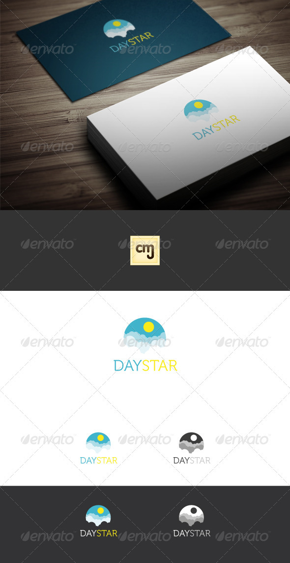 Day Star Logo Template - Nature Logo Templates