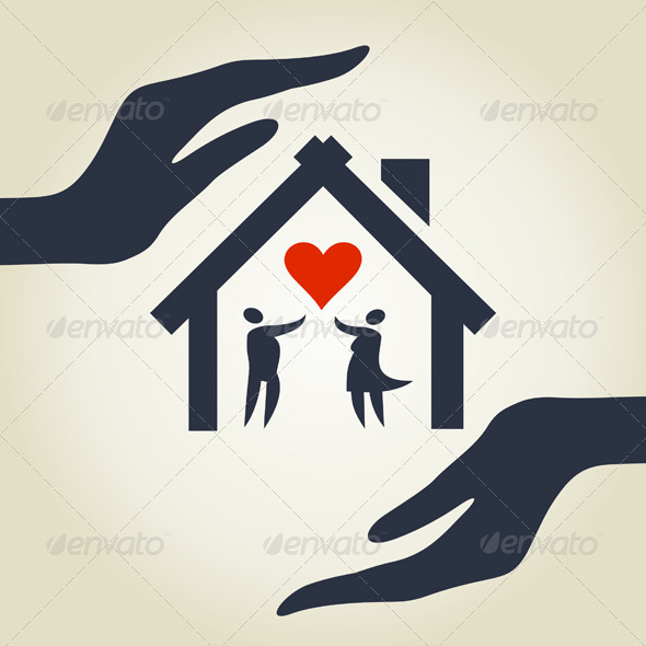 GraphicRiver Love house 3332195 GraphicRiver Love house 3332195