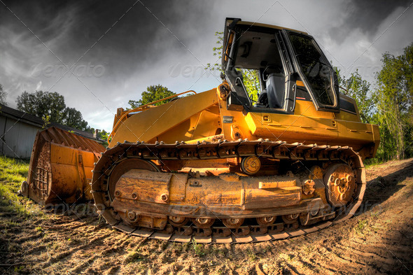 Bulldozer - Stock Photo - Images