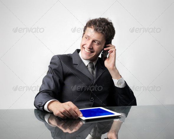 Easier communication - Stock Photo - Images