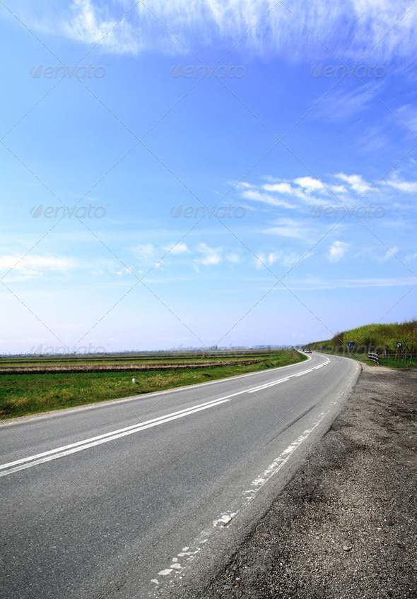 Country road - Stock Photo - Images