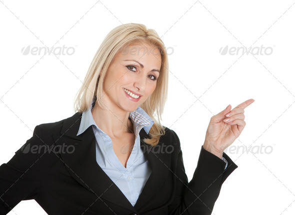 Beautiful successful businesswoman - Stock Photo - Images