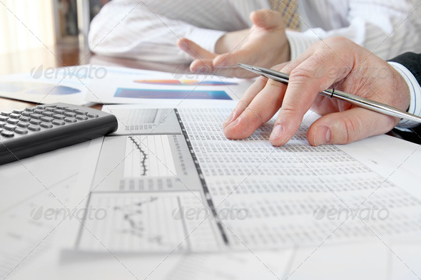 Analyzing Data - Stock Photo - Images