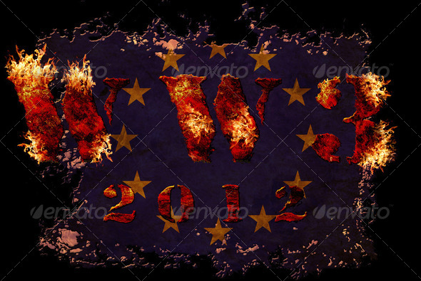 World war 3 nuclear background - Stock Photo - Images