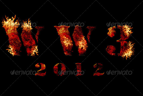 World war 3 nuclear background - Stock Photo - Images