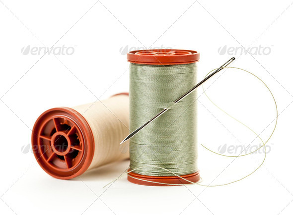 Spools of thread - Stock Photo - Images