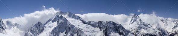 Mountain panorama - Stock Photo - Images