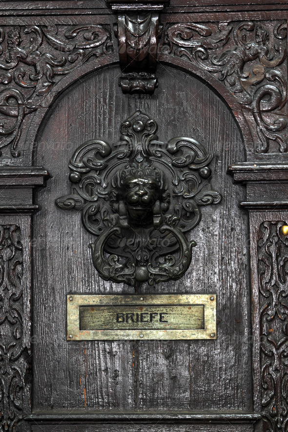 door knocker - Stock Photo - Images