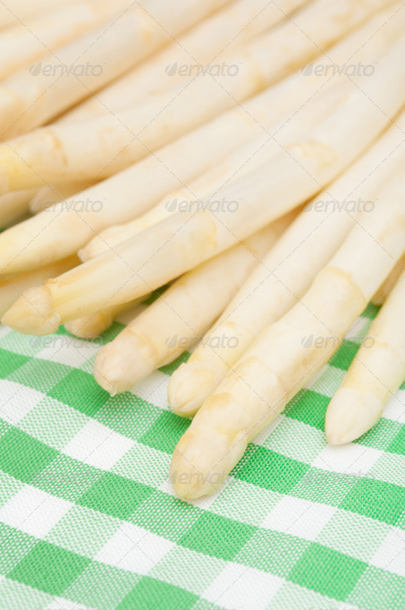 Fresh White Asparagus - Stock Photo - Images