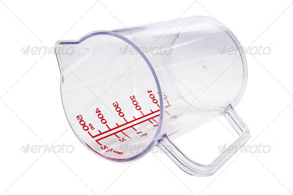 Plastic Measuring Cup - Stock Photo - Images