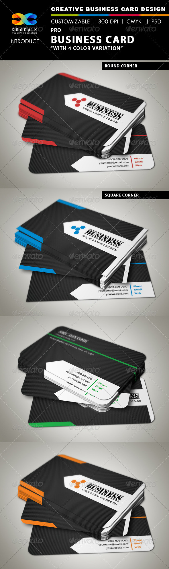 GraphicRiver Pro Business Card 3346736 GraphicRiver Pro Business Card 3346736