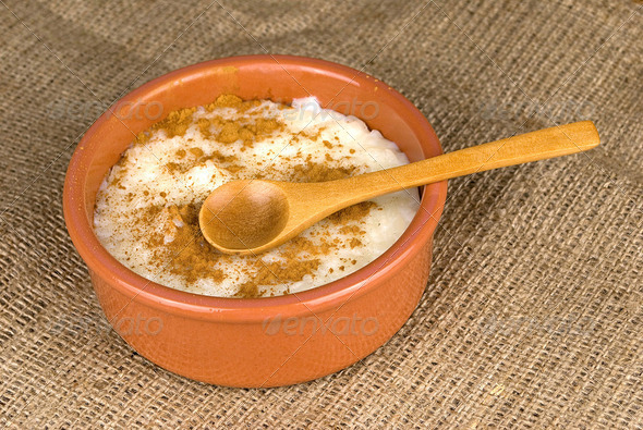 rice with milk - Stock Photo - Images