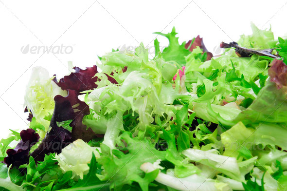 lettuce mix - Stock Photo - Images