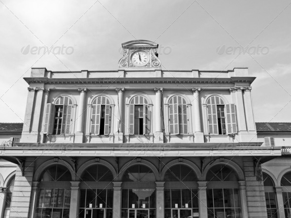 Old station, Turin - Stock Photo - Images