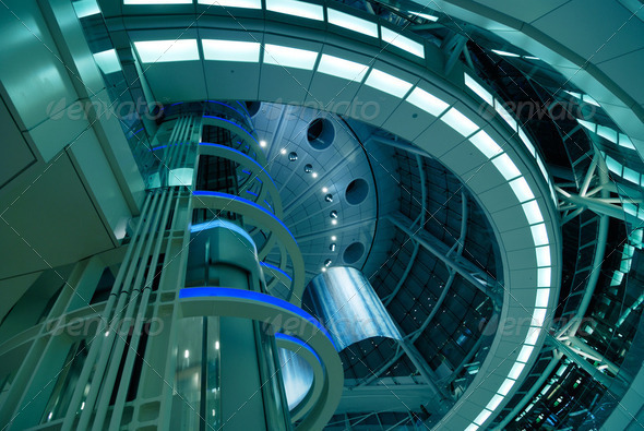 futuristic architecture - Stock Photo - Images