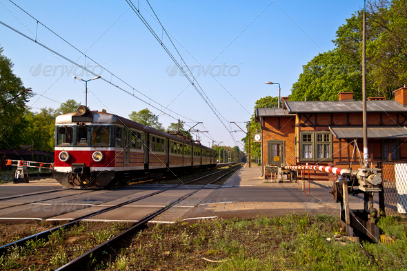 Passenger train - Stock Photo - Images