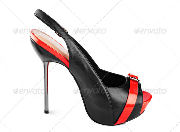 Women's high heels - Stock Photo - Images