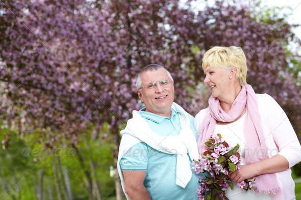 Enjoying spring - Stock Photo - Images