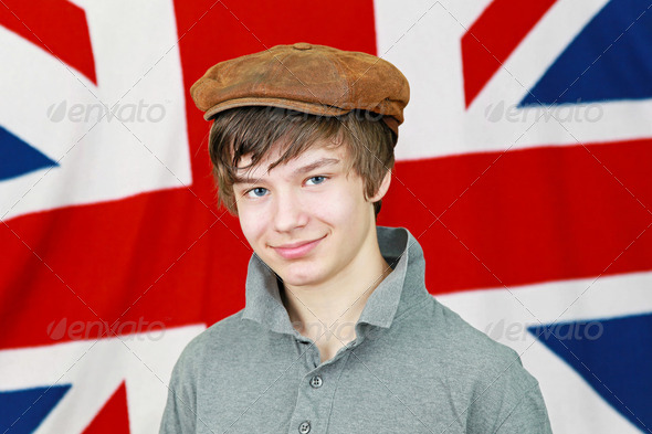 British boy - Stock Photo - Images