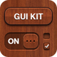 WoodCraft GUI Kit WoodCraft GUI Kit - GraphicRiver Item for Sale
