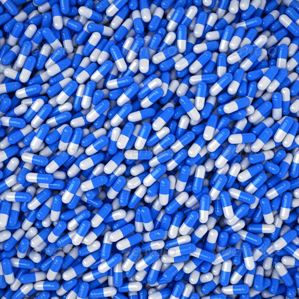 Pills background - Stock Photo - Images