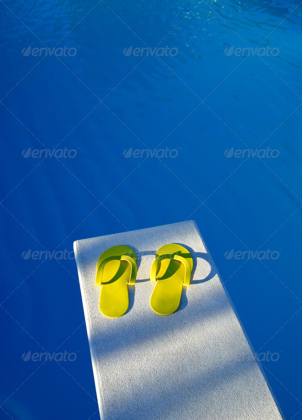 Gone Swimming - Stock Photo - Images