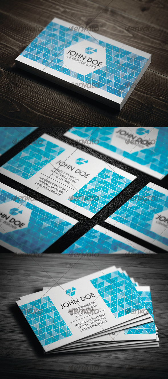 GraphicRiver Prism Style Business Card 3353255 GraphicRiver Prism Style Business Card 3353255