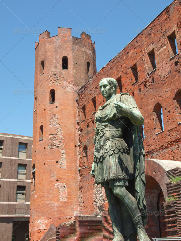 Torri Palatine, Turin - Stock Photo - Images