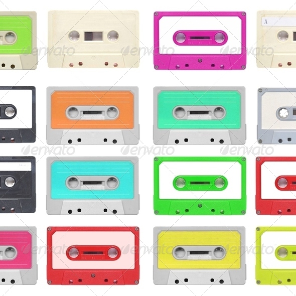 Tape cassette - Stock Photo - Images