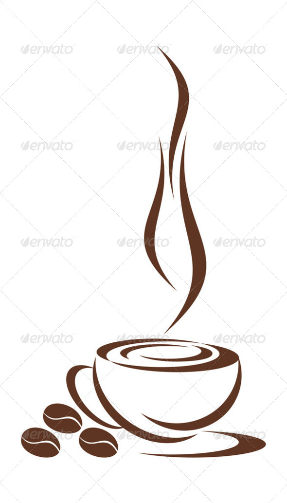 Coffee cup. - Stock Photo - Images