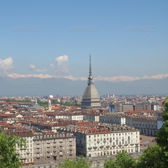 Turin view - Stock Photo - Images