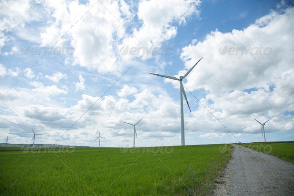 Wind Farm - Stock Photo - Images