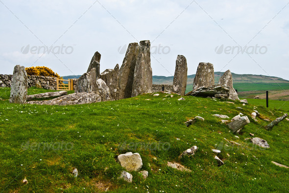 Cairnholy Stones - Stock Photo - Images