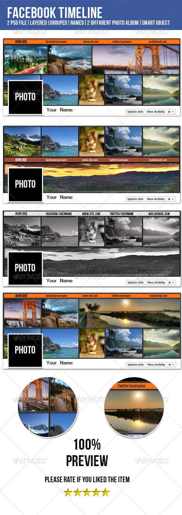 GraphicRiver FB Timeline for photographer 3354601 GraphicRiver FB Timeline for photographer 3354601